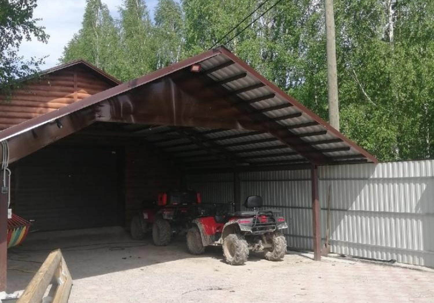 Автонавес двускатный