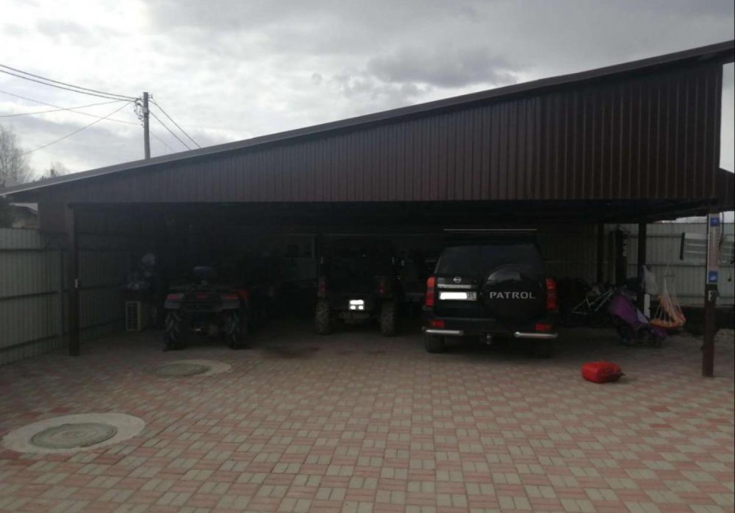 Автонавес односкатный